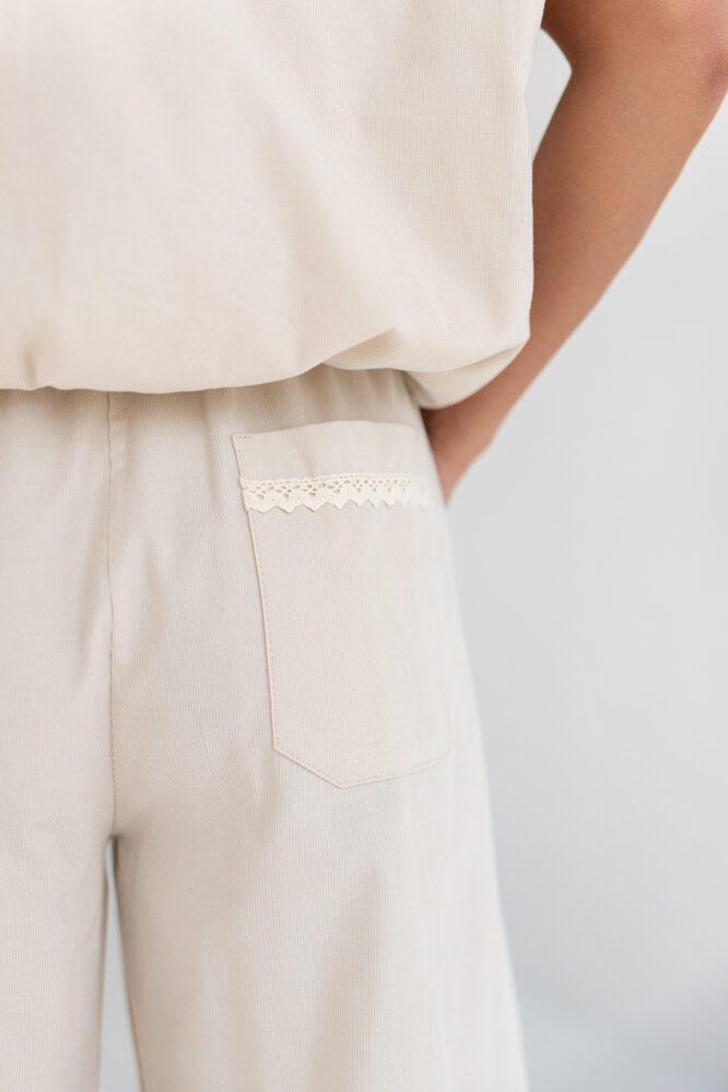 CLARA trousers Light beige