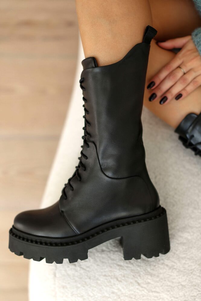 Buty CLEO Czarne lico