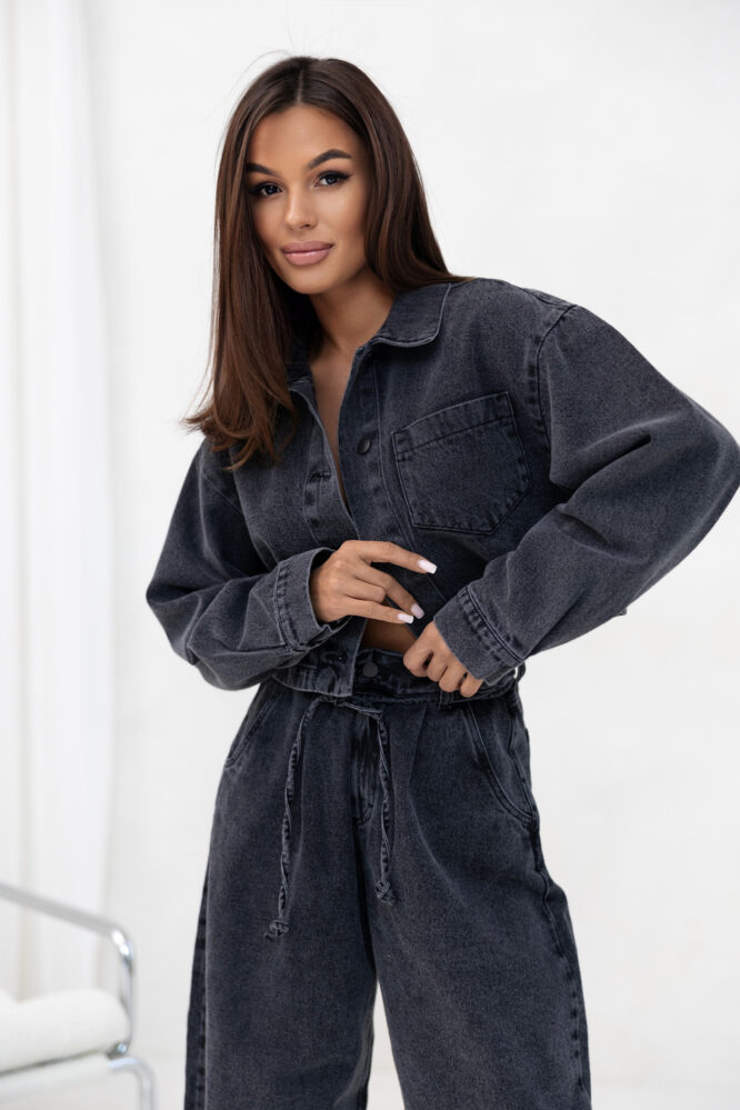 Spodnie JEANS Czarne