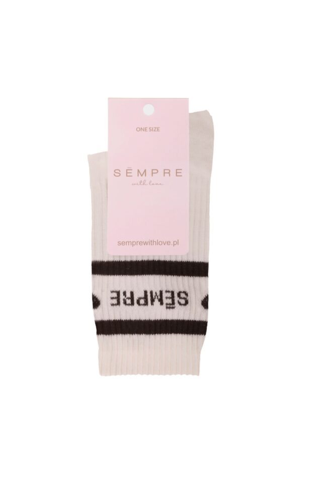 HEART Socks Vanilla/Dark Chocolate