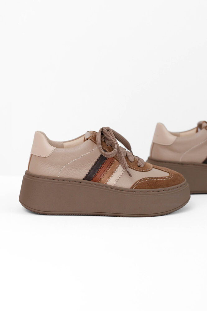 FORTI shoes Cappuccino / fango