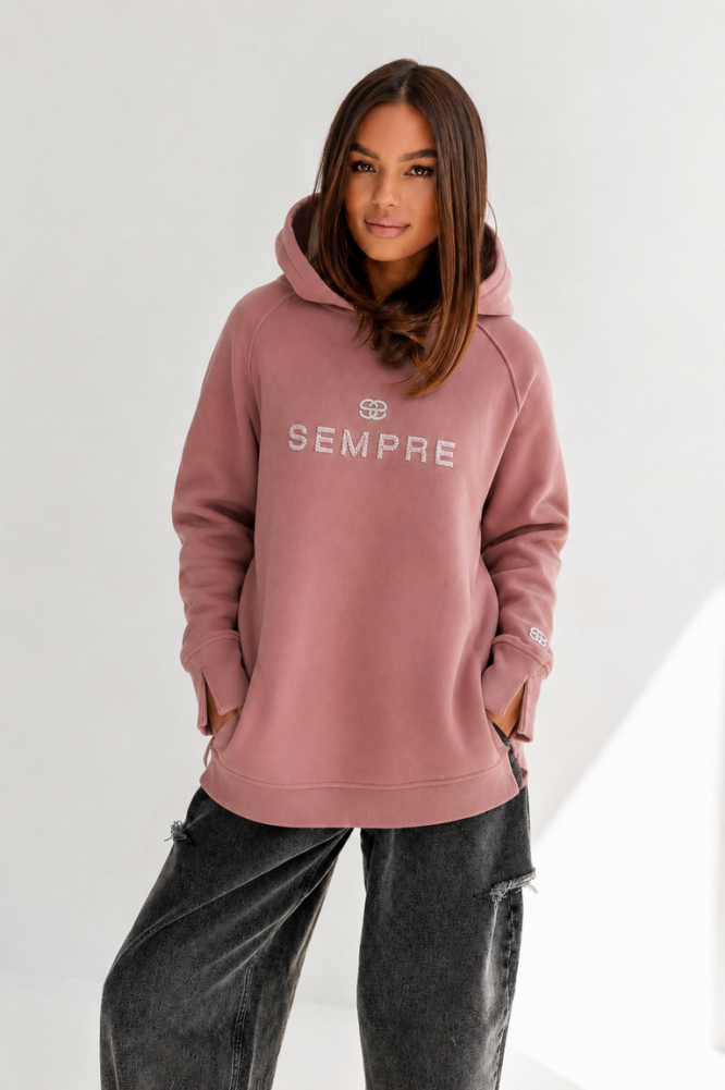 Bluza RUBY Brudny róż