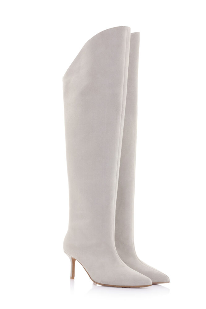 BEATRICE White Boots