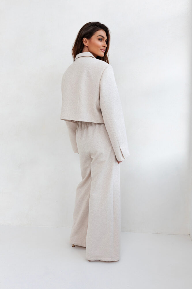 Komplet NINA Beżowy melanż