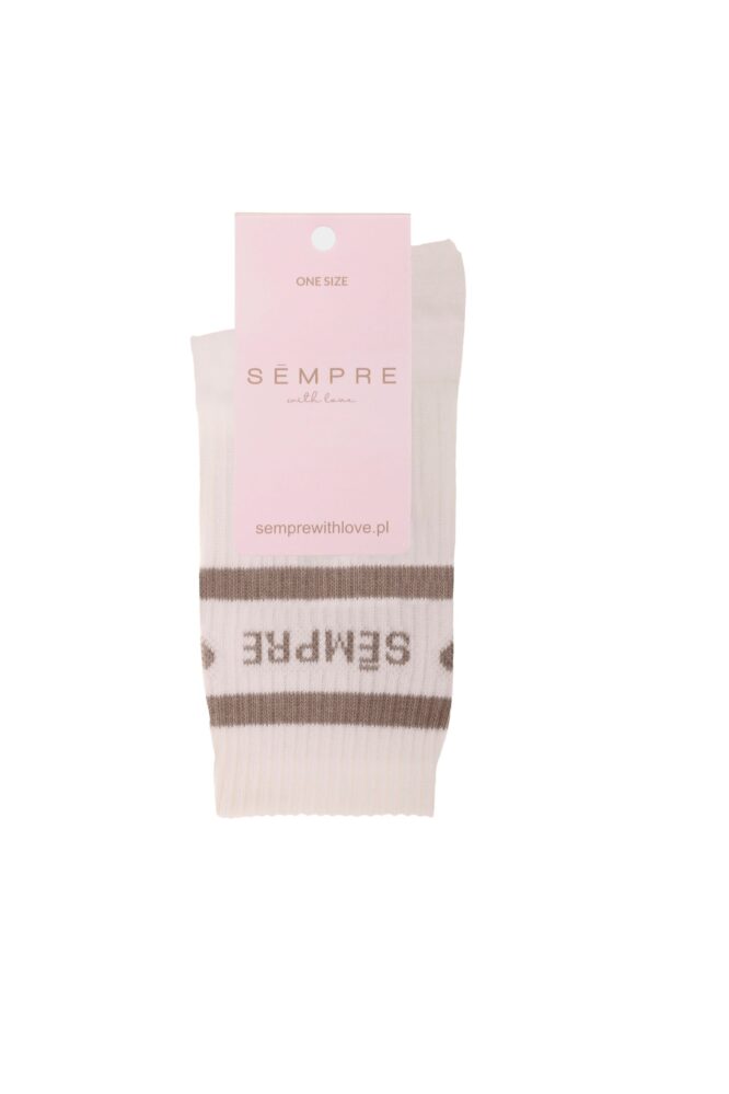 HEART Socks Vanilla/Beige