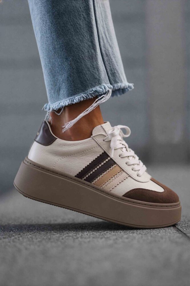 FORTI shoes Beige / brown / fango