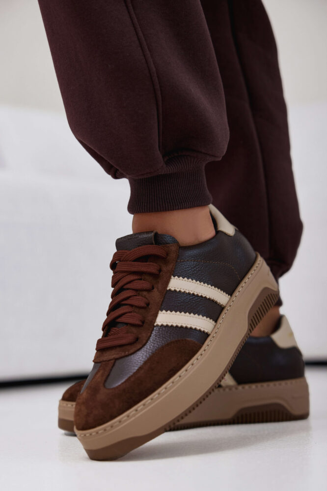 Buty LIZA Brązowe