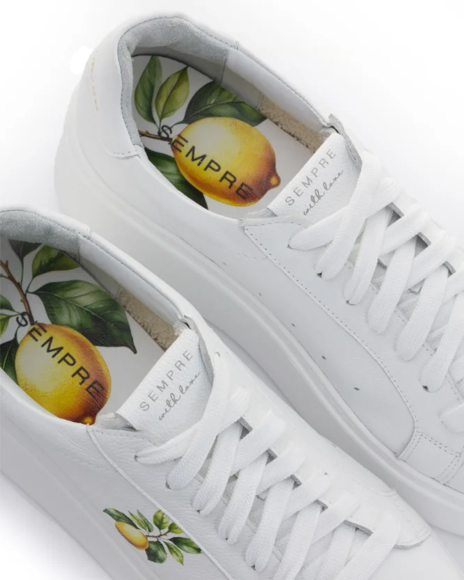 BRIGITTE shoes with lemon on the side
