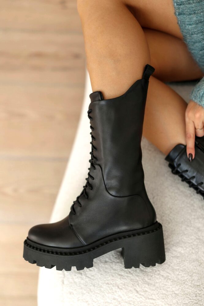 Buty CLEO Czarne lico