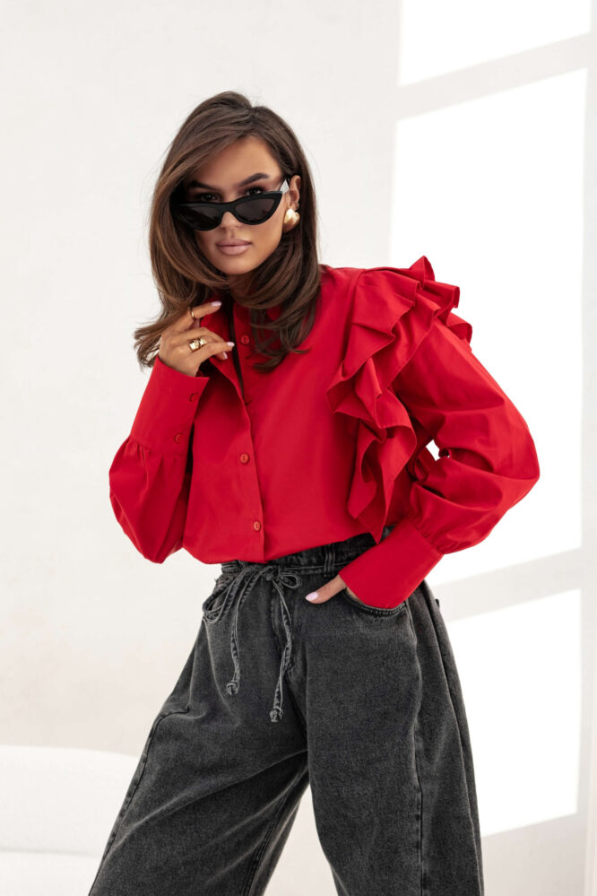 FIÁNCE shirt Red