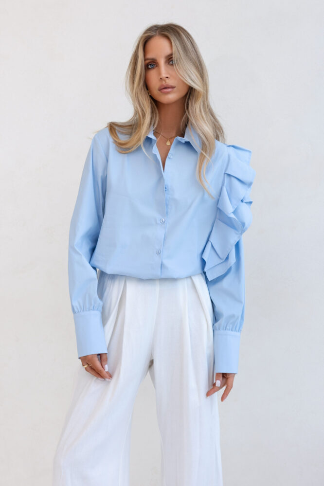 FIÁNCE shirt Blue
