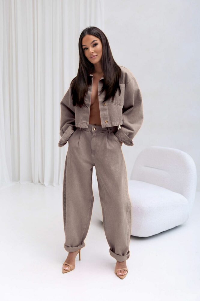 JEANS NICOLE shirt Dark beige