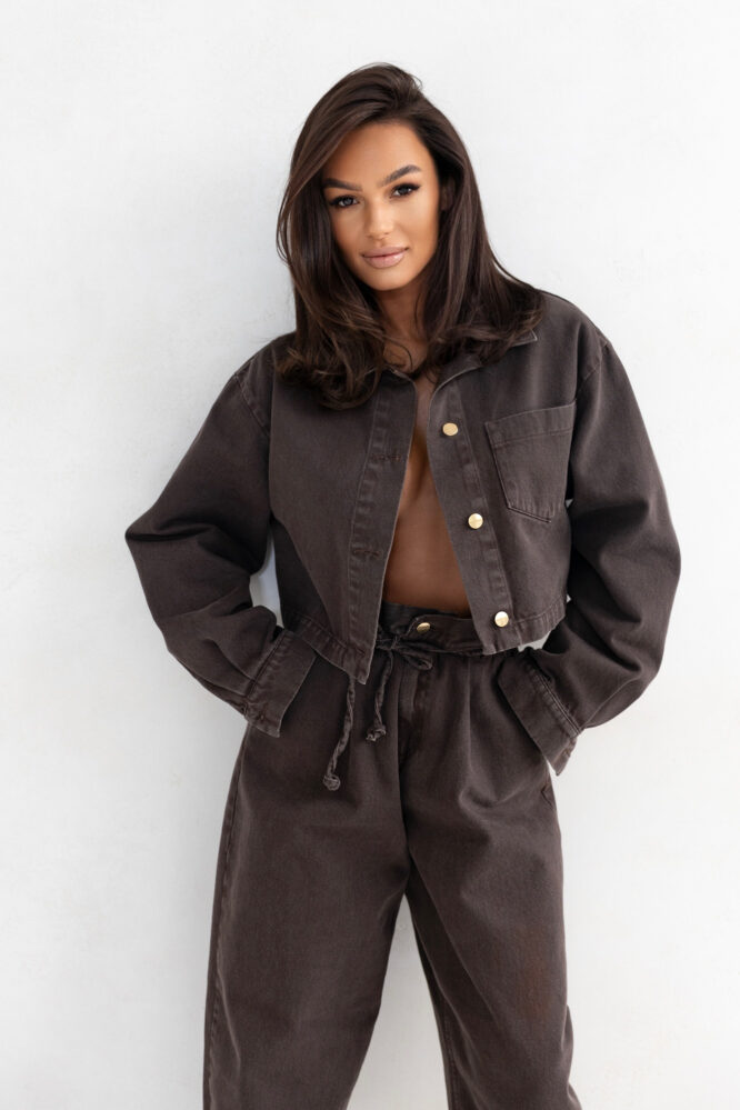 JEANS NICOLE Chocolate shirt