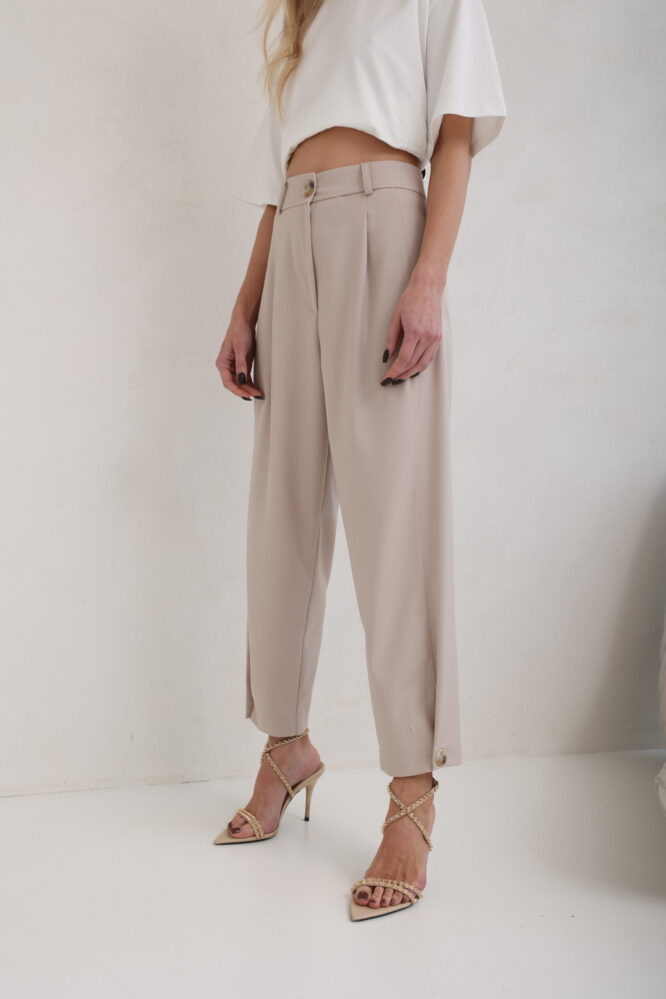 SILVIÁ trousers Beige