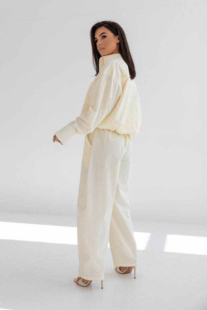 CLARA Trousers Cream