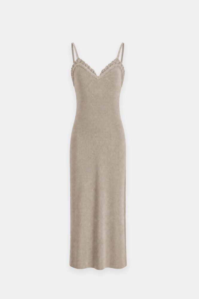 AURELIA dress Dark beige