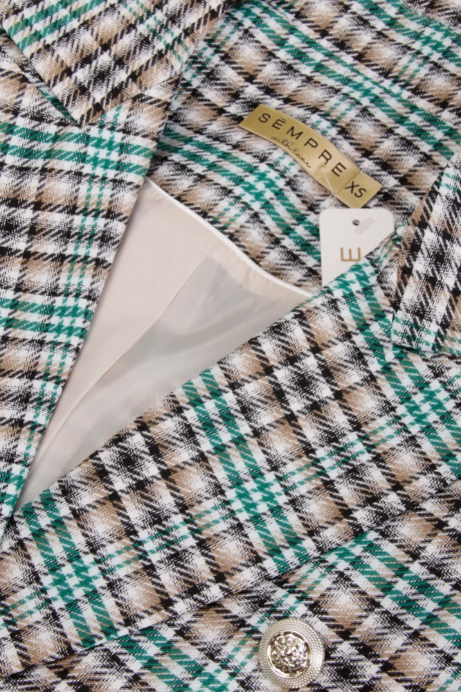 Marynarka MARTINI Kratka zielona