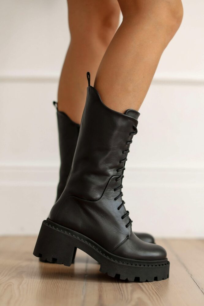 Buty CLEO Czarne lico