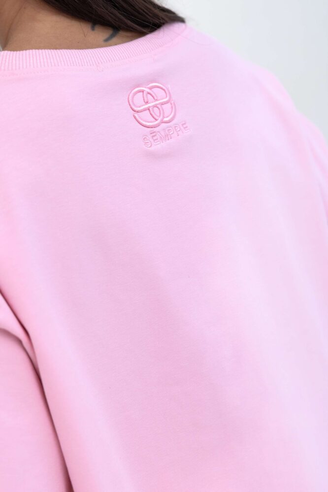 T-shirt OVER  Baby pink