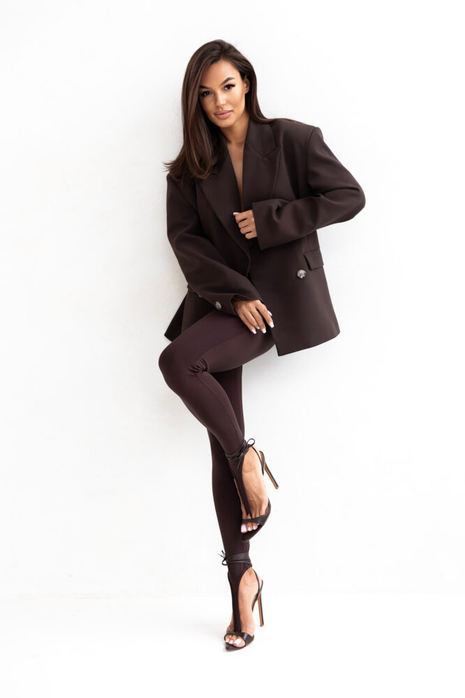 LORA ribbed leggings – Black