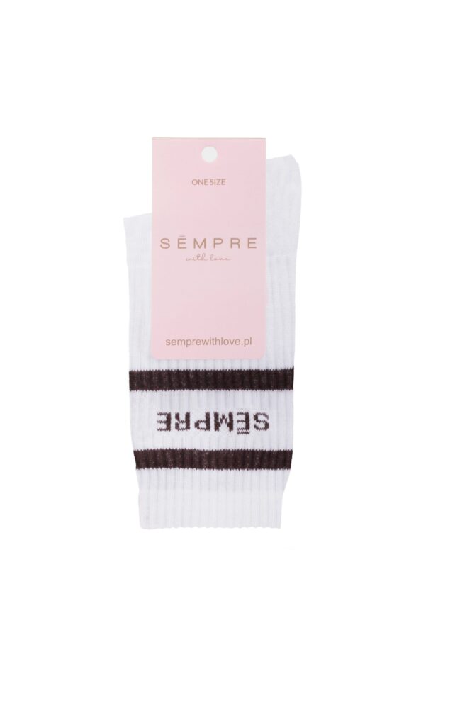Socks BASIC Beige/Dark Brown