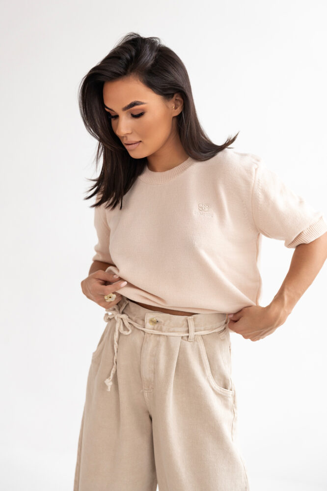 Sweter ELODIE Beżowy
