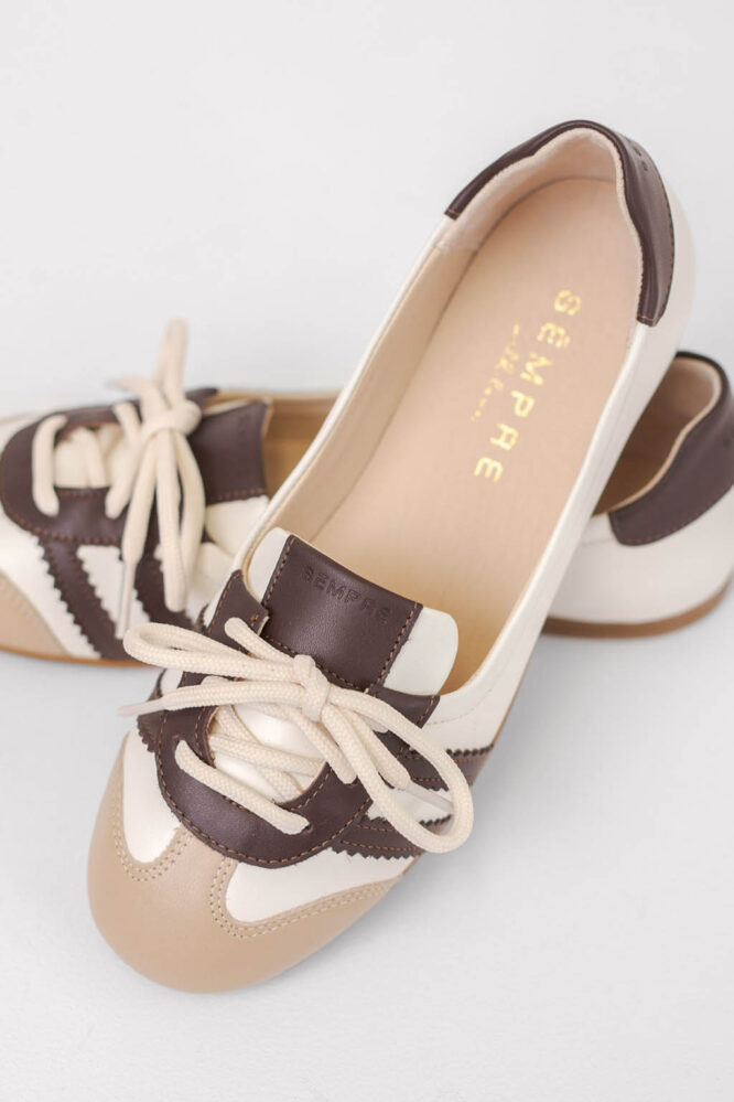 BALLET shoes Beige / brown