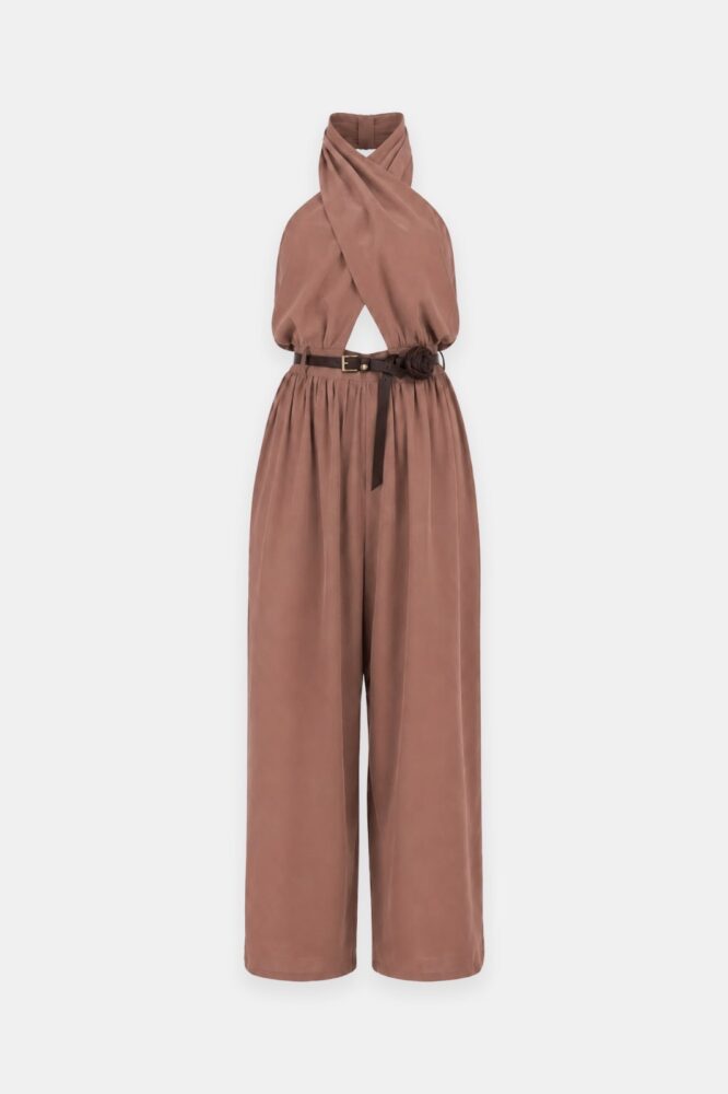 SAVANNA Jumpsuit Dusty Rose