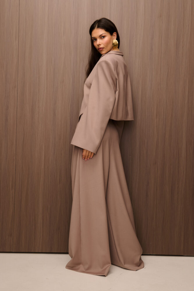LILITH Suit  Dark Beige
