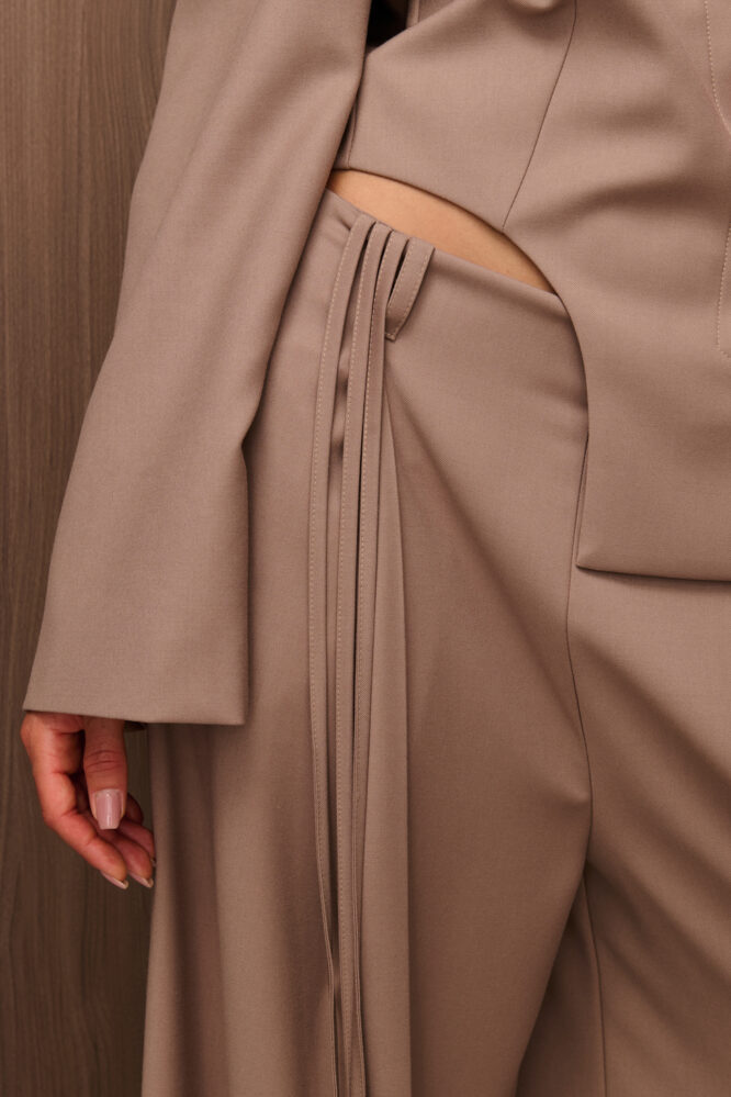 LILITH Suit  Dark Beige