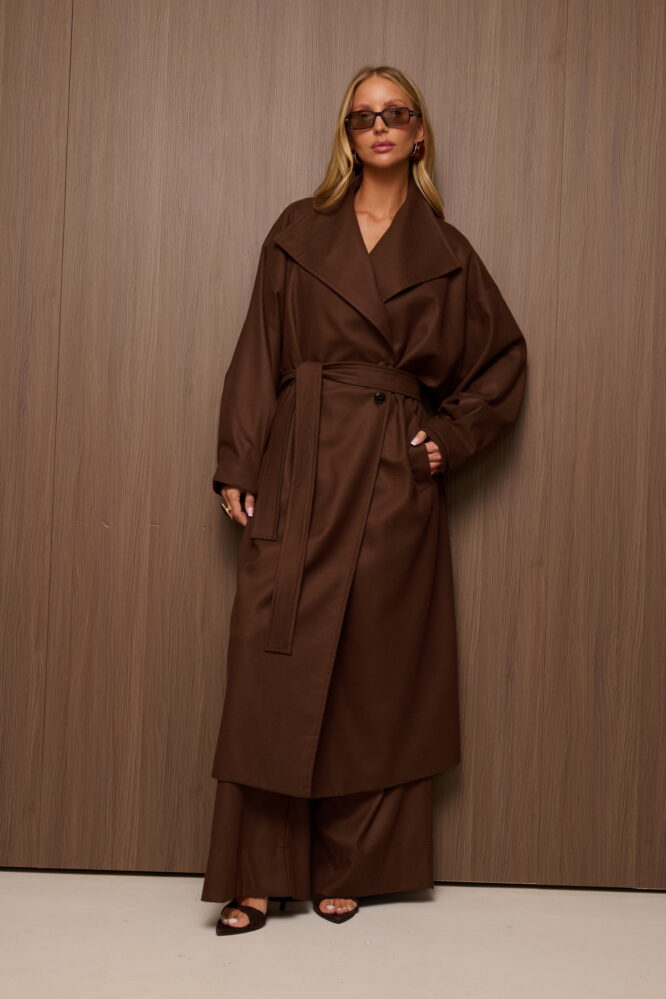MONROE Coat Milk Chocolate