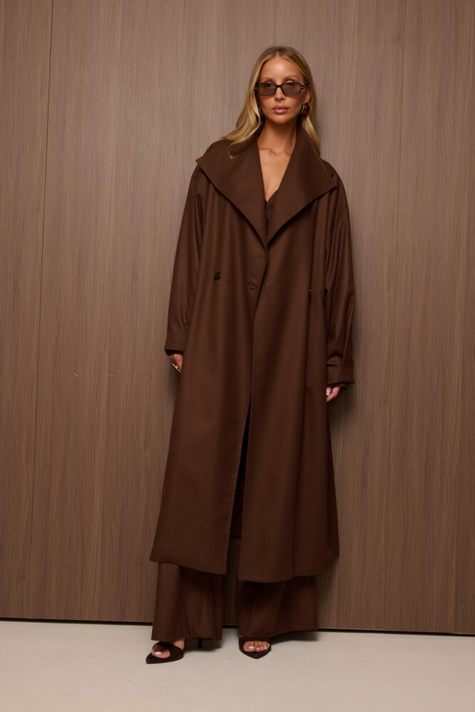 MONROE Coat Milk Chocolate