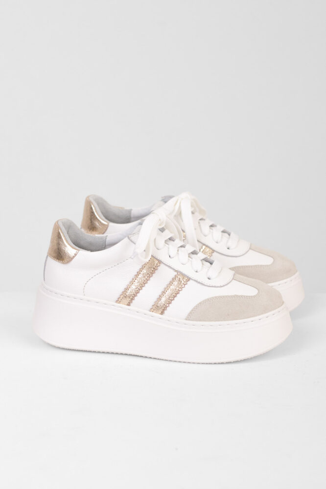 KESJA Shoes White/Gold