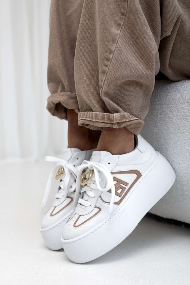 POLLY shoes White / Beige