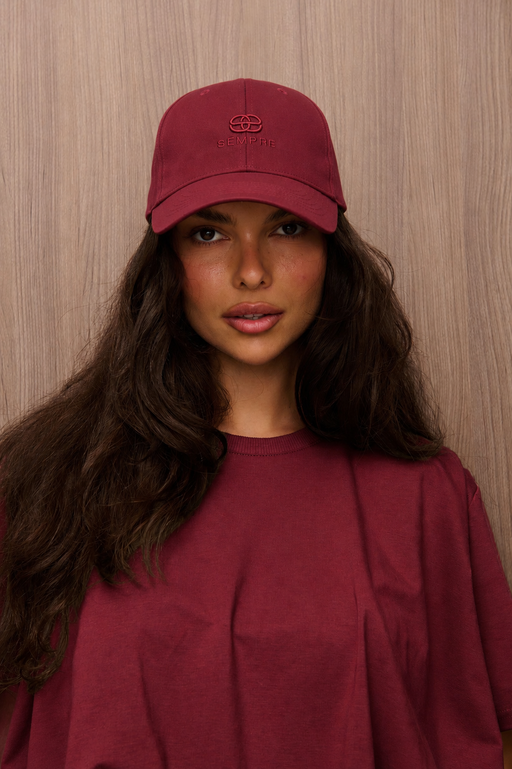 ANA Burgundy Baseball Cap