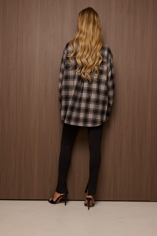 Aura Shirt Black-Grey