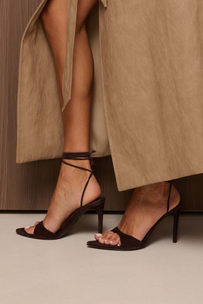 LAVINIA shoes Chocolate suede