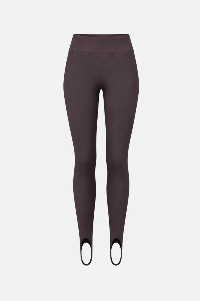 Leggings NILA Chocolate Ribbed