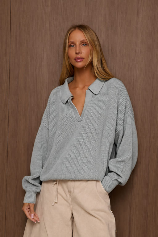 Sweter PALMER Szary