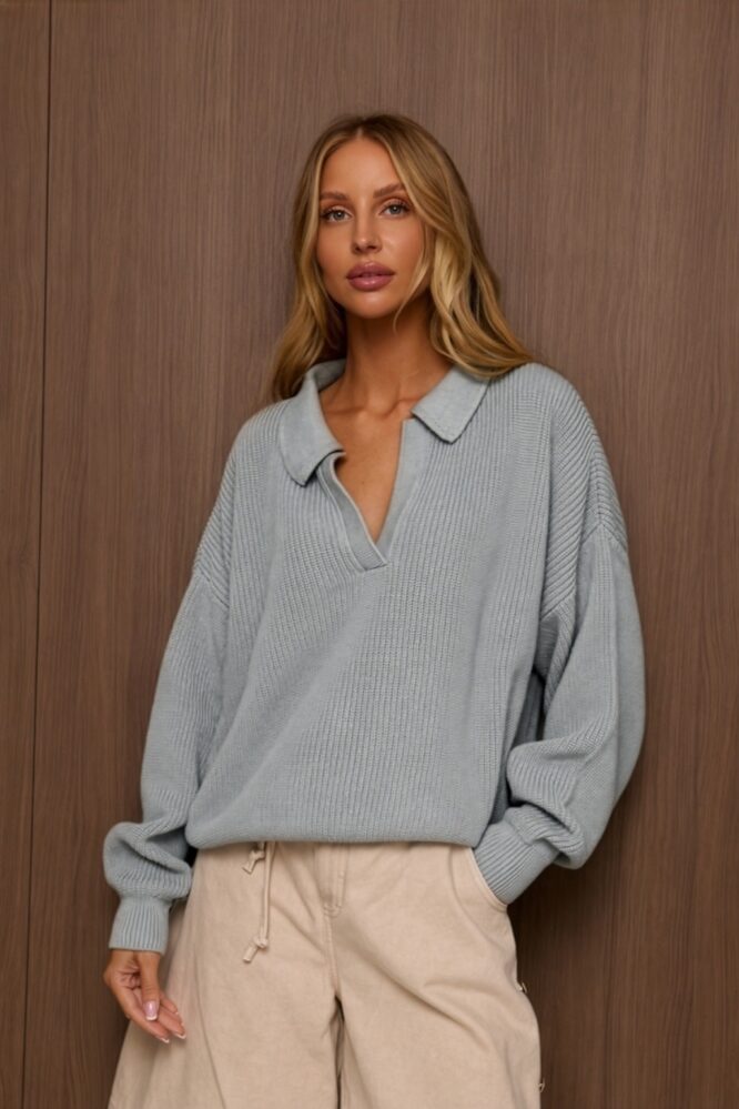 Sweter PALMER Szary