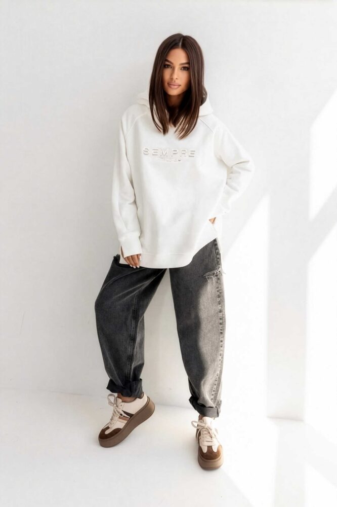 RUBY Hoodie Cream