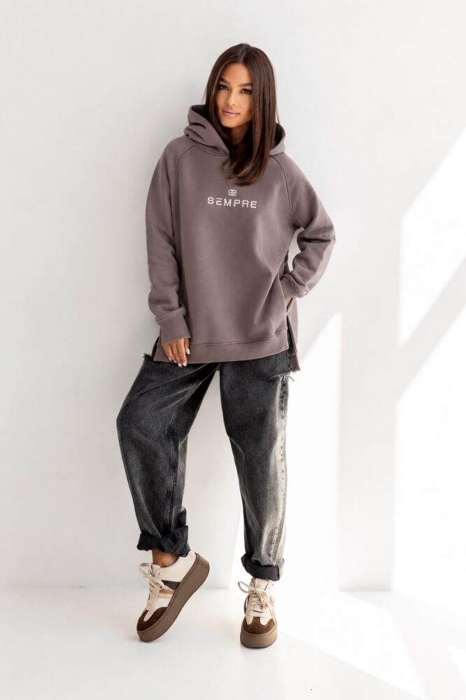 RUBY Hoodie TAUPE