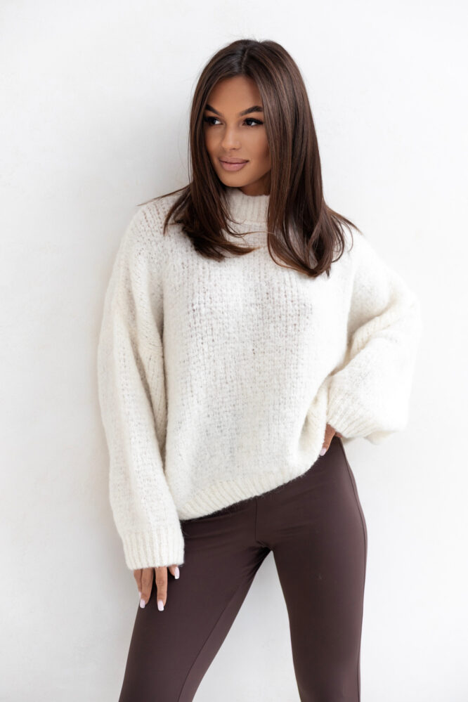 Sweter KALI Kremowy