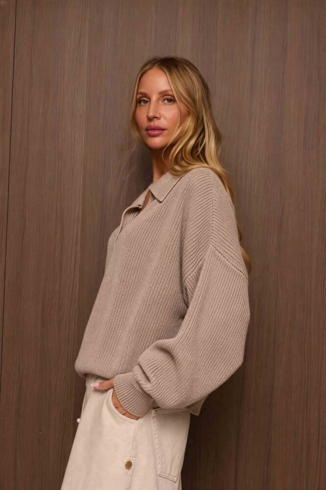 Sweter PALMER Beżowy