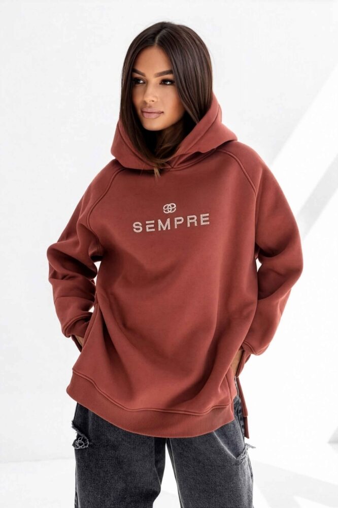 RUBY Hoodie Terracotta