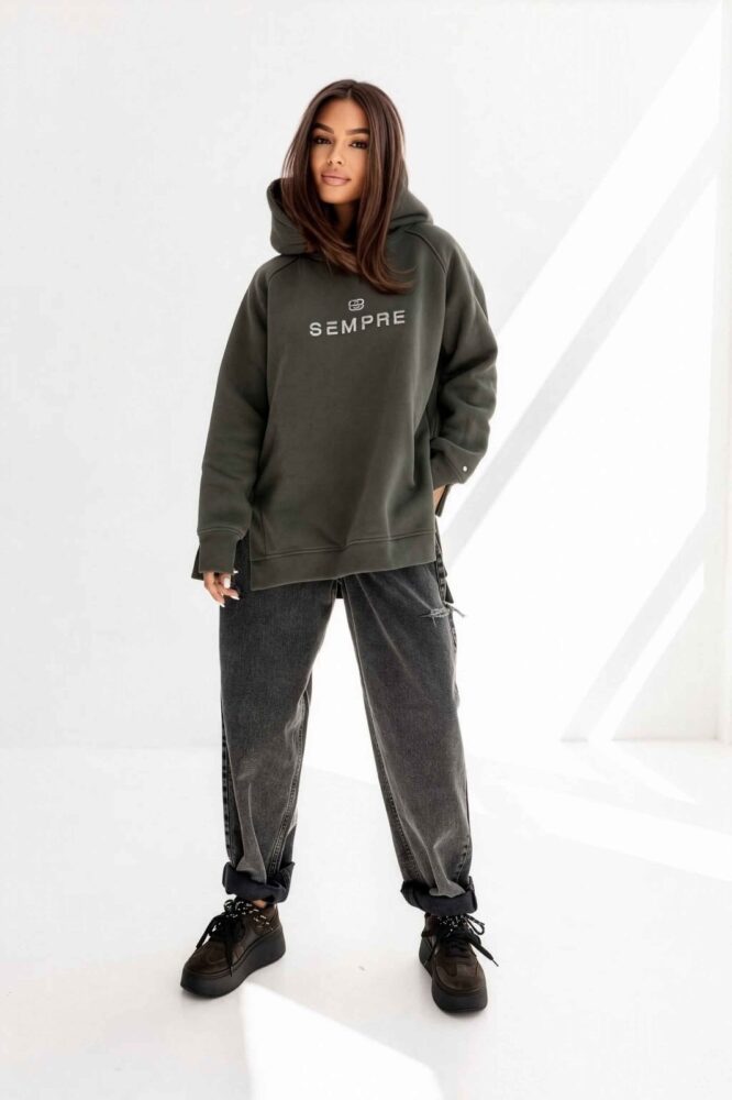 RUBY Hoodie KHAKI