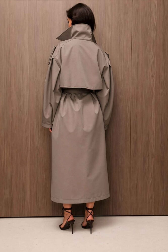 HAYDEN Trench Coat Fango