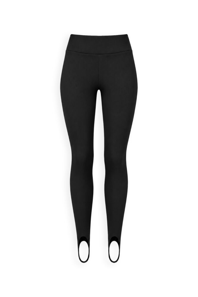 Leggings NILA Black Ribbed