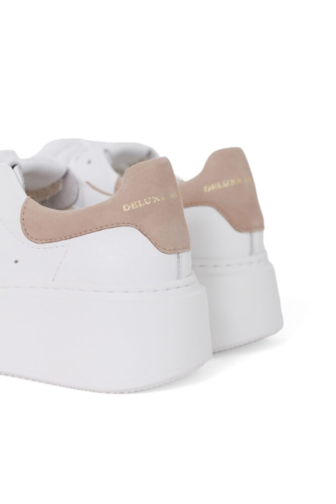 Buty BRIGITTE Białe cappuccino