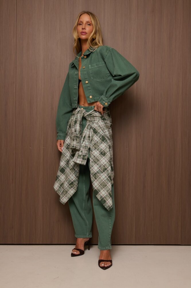 JEANS NICOLE shirt Green